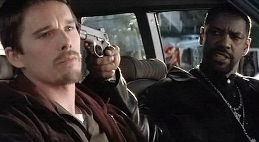 Kiképzés (Training Day) - Ethan Hawke és Denzel Washington