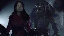 Sanaa Lathan és Ian Whyte - Alien vs. Predator - A Halál a Ragadozó ellen (2004)