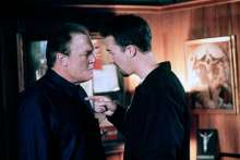 Edward Norton és Stacy Keach - Amerikai história X (1998)