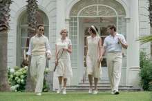 Allen Leech, Harry Hadden-Paton, Tuppence Middleton és Laura Carmichael - Downton Abbey: Egy új korszak (2022) (31051)