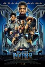 Angela Bassett, Forest Whitaker, Martin Freeman, Michael B. Jordan, Andy Serkis, Chadwick Boseman, Danai Gurira, Lupita Nyong'o, Daniel Kaluuya és Letitia Wright - Fekete Párduc (2018) - Angol poszter