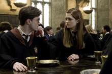Daniel Radcliffe és Bonnie Wright - Harry Potter és a félvér herceg (2009)