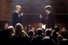 Tom Felton és Daniel Radcliffe - Harry Potter és a titkok kamrája (2002) (13250)