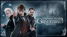 Johnny Depp, Jude Law és Eddie Redmayne - Legendás állatok - Grindelwald bűntettei (2018) - Magyar plakát