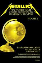 Metallica M72 World Tour Live from TX 2. (2023) - Spanyol poszter