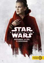 Carrie Fisher - Star Wars: Az utolsó Jedik (2017) - Karakter poszter
