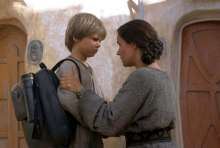 Pernilla August és Jake Lloyd - Star Wars I. rész - Baljós árnyak (1999) (19275)