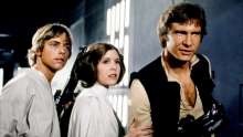 Mark Hamill, Carrie Fisher és Harrison Ford - Star Wars IV. rész - Egy új remény (1977)