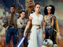 J.J. Abrams, Lynn Robertson Bruce, Brian Herring, Dave Chapman, John Boyega, Kelly Marie Tran, Robin Guiver, Daisy Ridley, Joonas Suotamo és Naomi Ackie - Star Wars: Skywalker kora (2019) (19326)